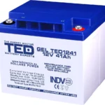 Acumulator 12V 41A GEL AGM VRLA 197x165x171mm M6 TED Battery ExpertHolland
