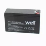 Acumulator plumb acid 12V 7Ah carcasa mica 150x50x90mm Well