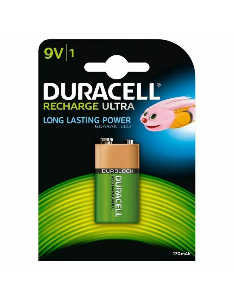 acumulator-recharge-ultra-duracell-9v-170mah-265x175x485mm Acumulator RECHARGE ULTRA DURACELL 9V 170mAh 26.5x17.5x48.5mm - imagine 1