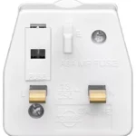 Adaptor iec 320 C13 schuko la UK Anglia Goobay