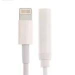 Adaptor iPhone 7 Lightning la Jack mama 3.5 mm 0.1m