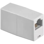 Adaptor prelungire RJ45 mama-mama 8p8c cat5 alb Goobay