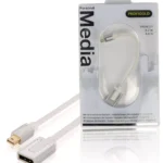 Adaptor Profesional mini DisplayPort - DisplayPort v1.1 0.2m alb Profigold