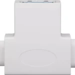 Adaptor USB 3.0 A mama la tata micro USB +USB Type C tata alb Goobay