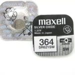 Baterie ceas AG1 Maxell SR621SW V364 1.55V oxid de argint