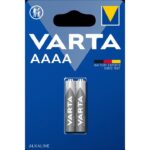 Baterii alcaline Varta AAAA 1.5V 4061 LR61 LR8D425 2buc 8.3x41.5mm