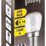 Bec cu incandescenta pentru cuptor E14 15W 1500h 2200K Goobay