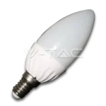 Bec LED 4W E14 220V lumanare alb V-TAC