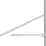 Bride din plastic transparente 200x3.5 mm pentru exterior ELEMATIC 100buc set