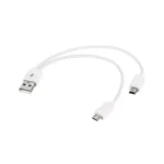 Cablu adaptor USB la mini USB si micro USB