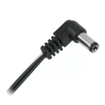 Cablu alimentare cu mufa DC 2.5x5.5 la 90 grade