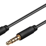 Cablu AUDIO AUX JACK 3.5 mm 4 contacte tata-tata 3m GOOBAY