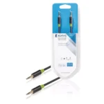 Cablu audio ecranat Jack Stereo 3.5 mm tata-tata 2m gri Konig