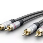 Cablu audio stereo 2x RCA tata - 2x RCA tata 3m dublu ecranat Goobay Plus