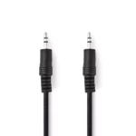 Cablu Audio Stereo Jack 3.5 mm tata - 3.5 mm tata 0.5m Nedis