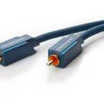 Cablu audio-video Profesional 1x RCA tata-tata 2m 75ohm cupru AWG23 aurit Clicktronic