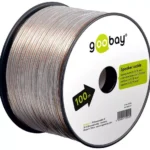 Cablu boxe 2x0.75mm transparent CCA Goobay 15018