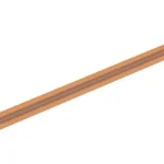 Cablu coaxial plat 0.5m cu conector F mama-mama Goobay