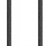 Cablu de date si incarcare USB TYPE C - USB 2.0 1m 5A Well negru PVC+Nylon WELL