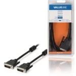 Cablu DVI-D 24+1-pin tata - DVI-D 24+1-pin tata 2m VALUELINE