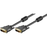Cablu DVI-D dual link 2m DVI-D 24+1 la DVI-D 24+1 Goobay