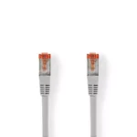 Cablu FTP Cat6 patch cord 20m gri Nedis