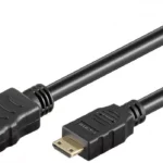 Cablu HDMI A tata - mini HDMI C tata functie Ethernet 5m Goobay