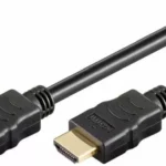 Cablu HDMI HiSpeed contacte aurite 2.5m Goobay 51827