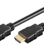 Cablu HDMI2.0 cu ethernet - HDMI 1m aurit OFC Goobay