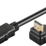 Cablu HDMI2.0v cu ethernet 19p tata - HDMI 19p tata 90 aurit OFC 5m WELL