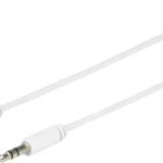 Cablu mini JACK 3.5 mm tata tata 2m alb eSTUFF