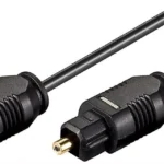 Cablu optic Toslink tata - Toslink tata 1m Goobay