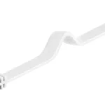 Cablu plat Cat6 UTP 15m 250MHz RJ45 cupru alb Goobay