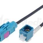 Cablu prelungitor 6m antena Fakra - Fakra in unghi mama - mama 4CarMedia