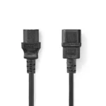 Cablu prelungitor de alimentare IEC- 320-C14 - IEC-320-C13 2m Nedis