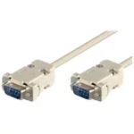 Cablu serial RS232 DB9 tata la DB9 tata 2m Goobay