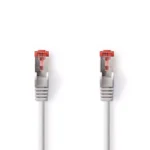 Cablu SFTP CAT6 10m RJ45 tata - RJ45 tata gri Nedis