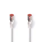 Cablu SFTP CAT6 7.5m RJ45 tata - RJ45 tata alb Nedis