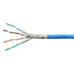 Cablu SFTP Cat7 8fire din cupru 4x2xAWG23/1 LSOH Schrack HSKP423HB5