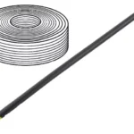 Cablu telefon 4 fire pentru telecomunicatii litat 4x28AWG negru -20/60C BQ CABLE