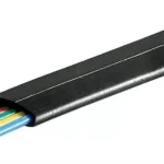 Cablu telefon 6 fire plat negru CCA aluminiu-cuprat Goobay