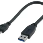 Cablu USB 3.0 A mufa tata - USB B micro mufa tata nichelat 0.25m ASSMANN
