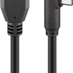 Cablu USB Type C tata la USB A 3.0 tata unghi 90 grade 1m Goobay