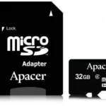 Card microSDHC 32GB Clasa 4 cu adaptor SD Apacer