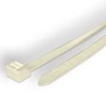 Coliere plastic 7.2mmx50cm alb 50buc