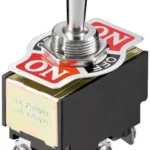 Comutator 2x ON-OFF-ON 6 pini 250V 6A Goobay