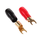 Conector cablu 0.5/8mm 1buc rosu/negru