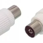 Conector coaxial mama plastic WELL