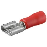 Conector mama rosu 6.4x0.8mm fixPoint