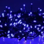 Ghirlanda luminoasa 180 LED-uri albastre cu jocuri de lumini well